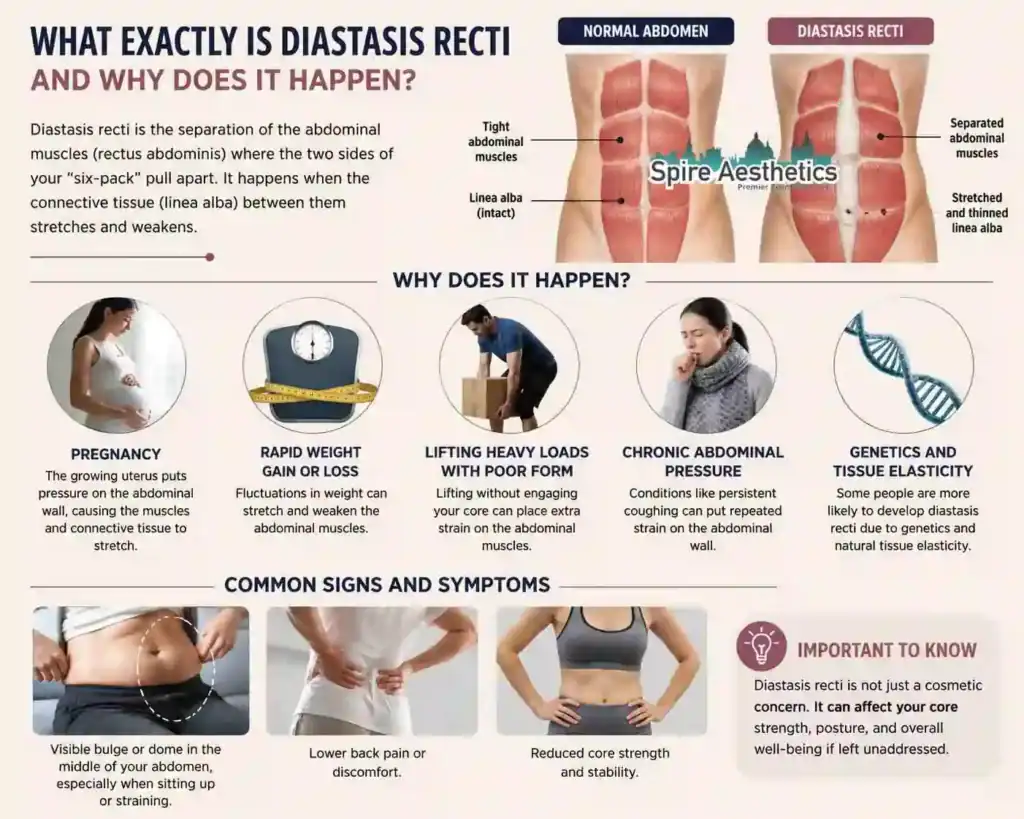 What Exactly Is Diastasis Recti and Why Does It Happen Margate?