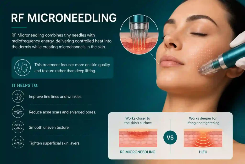 What Does RF Microneedling Do That HIFU Alone Cannot Margate