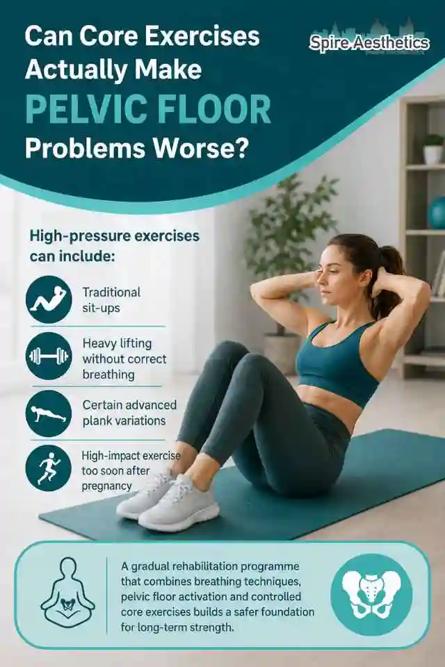 Can Strengthening Your Core Alone Actually Make Pelvic Floor Problems Worse Margate?